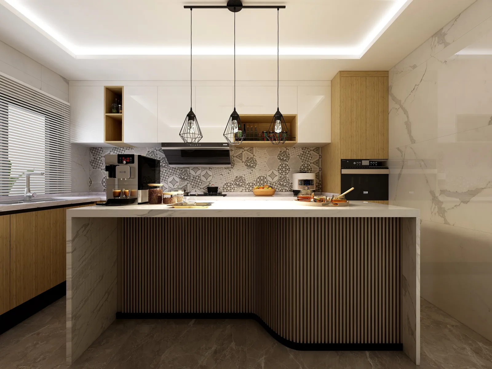 Cocina · Madera natural