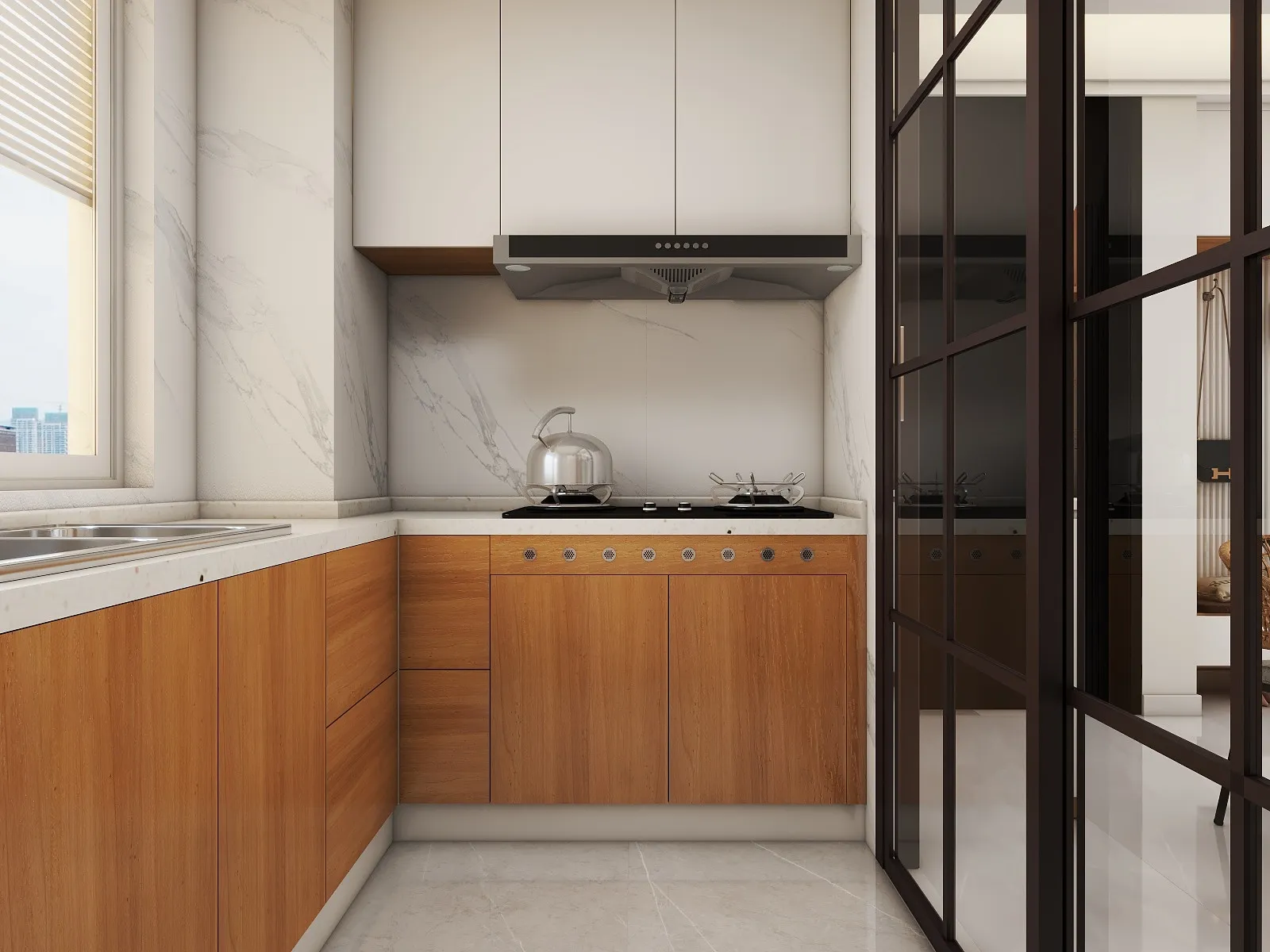 Cocina · Madera natural