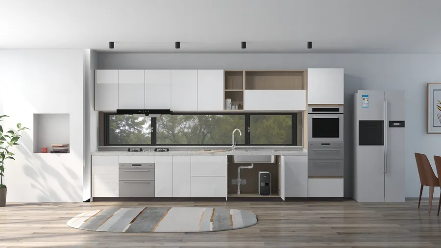 Cocina · Moderna blanca