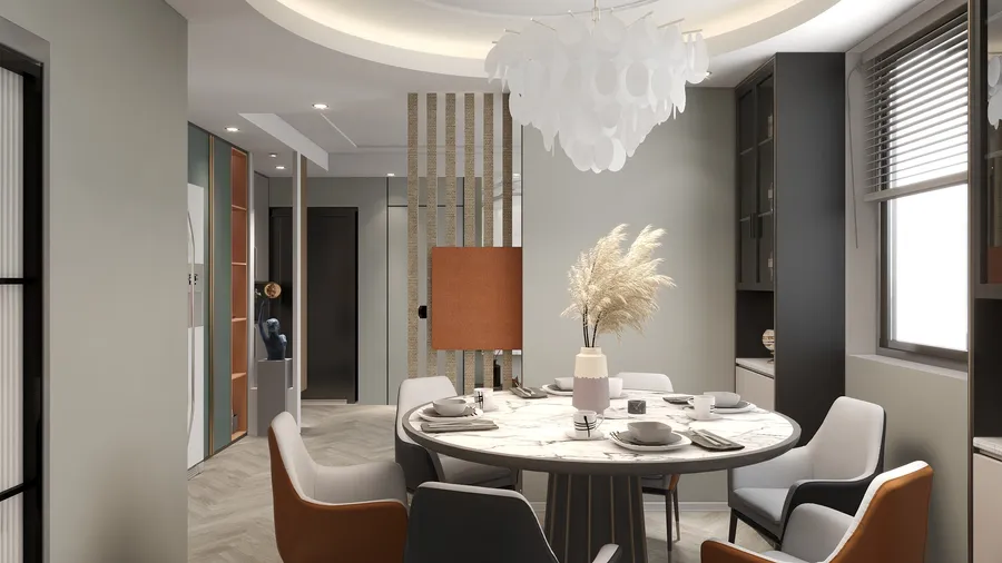 Cocina · Office y comedor