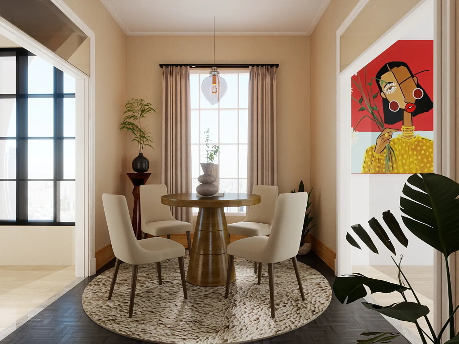 Cocina · Office y comedor