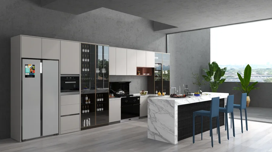 Cocina · Oscura y premium