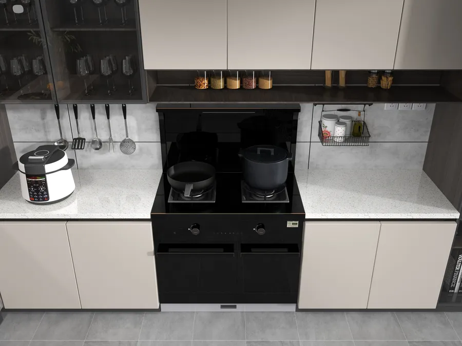 Cocina · Oscura y premium