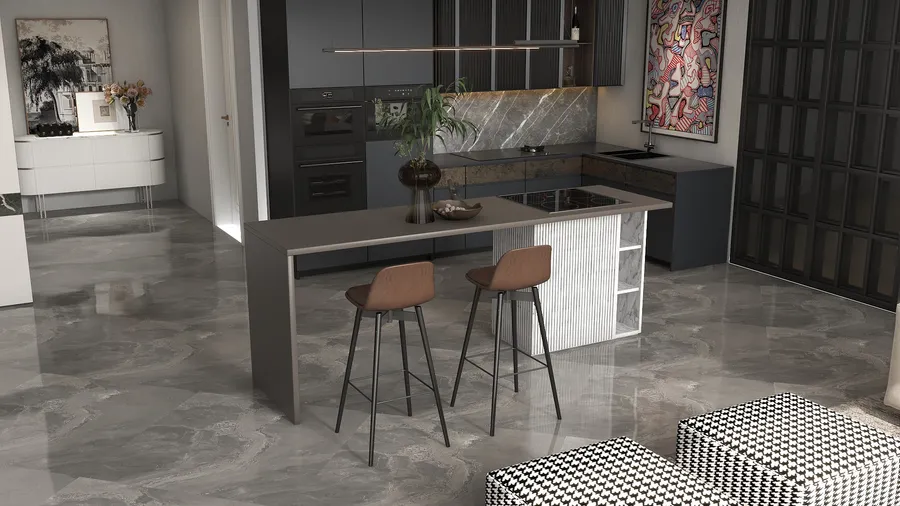 Cocina · Oscura y premium