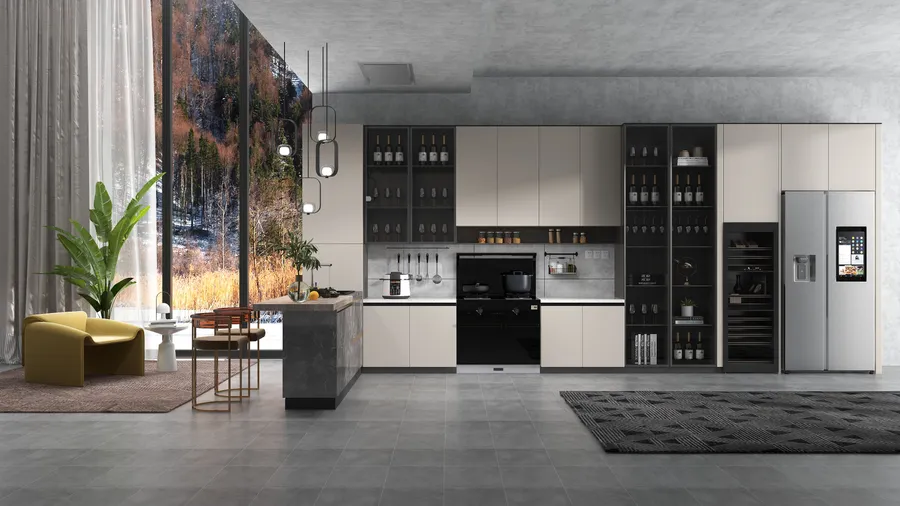 Cocina · Oscura y premium