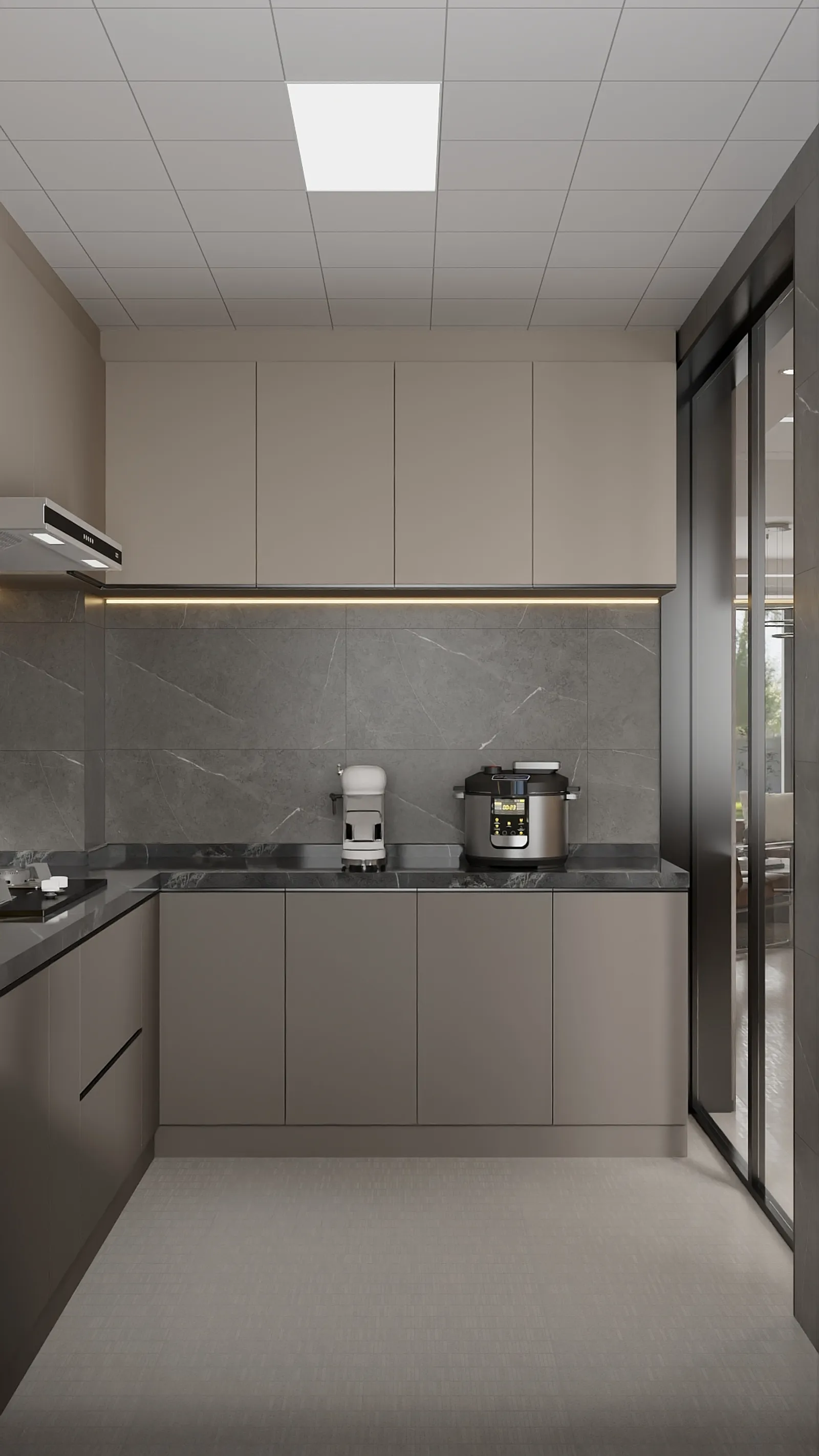 Cocina · Oscura y premium