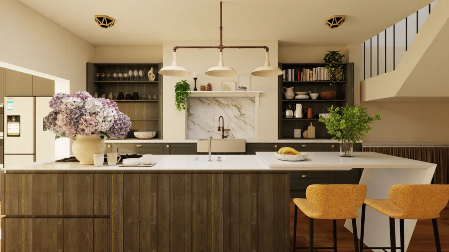 Cocina · Rústica y de campo